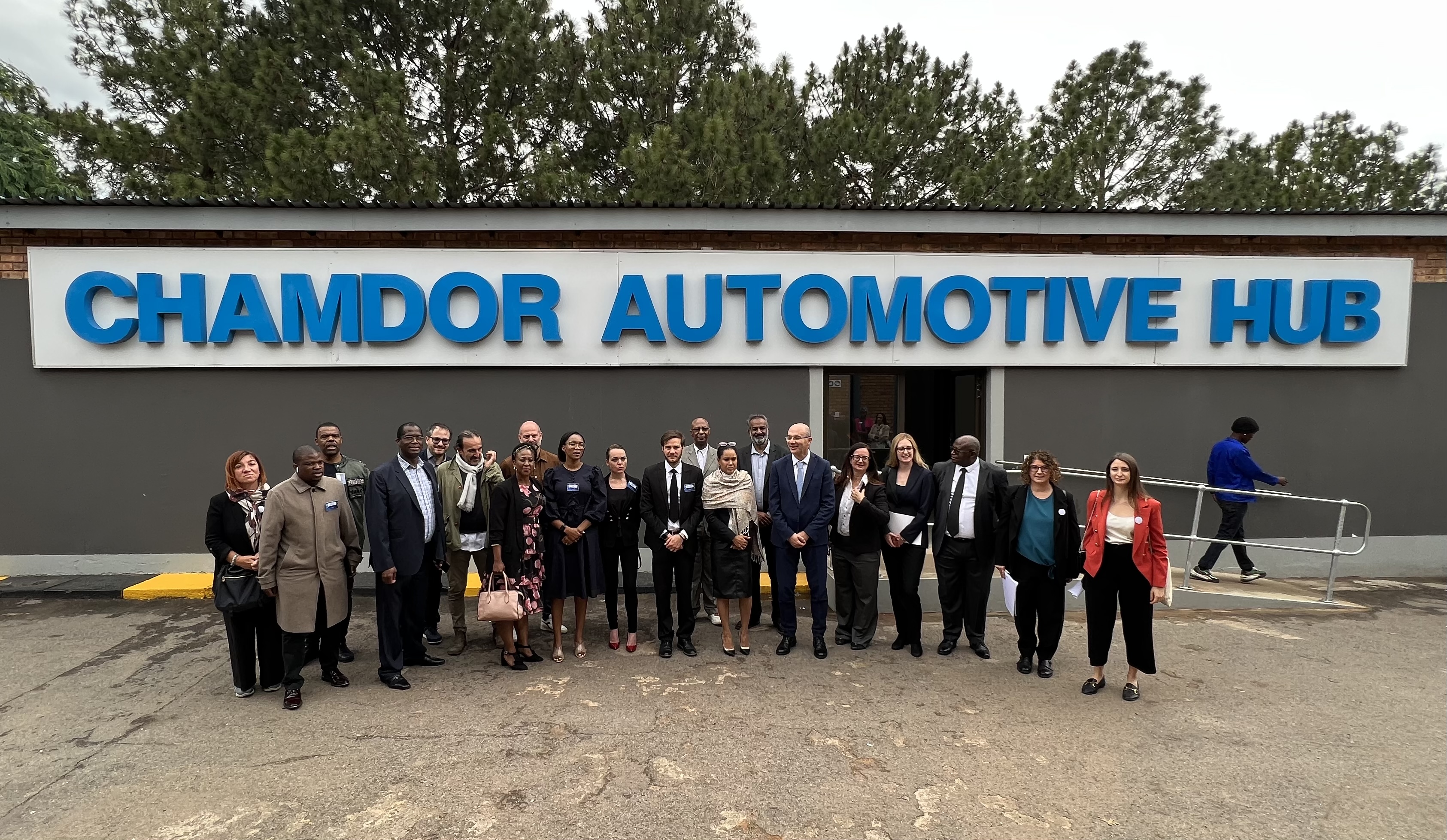 L'inaugurazione del Chamdor Automotive Hub